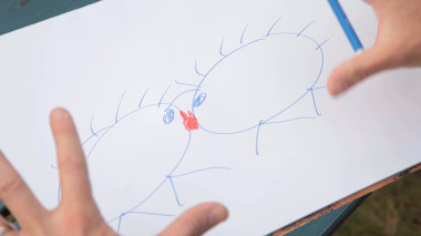 Wenn sich die Igel küssen