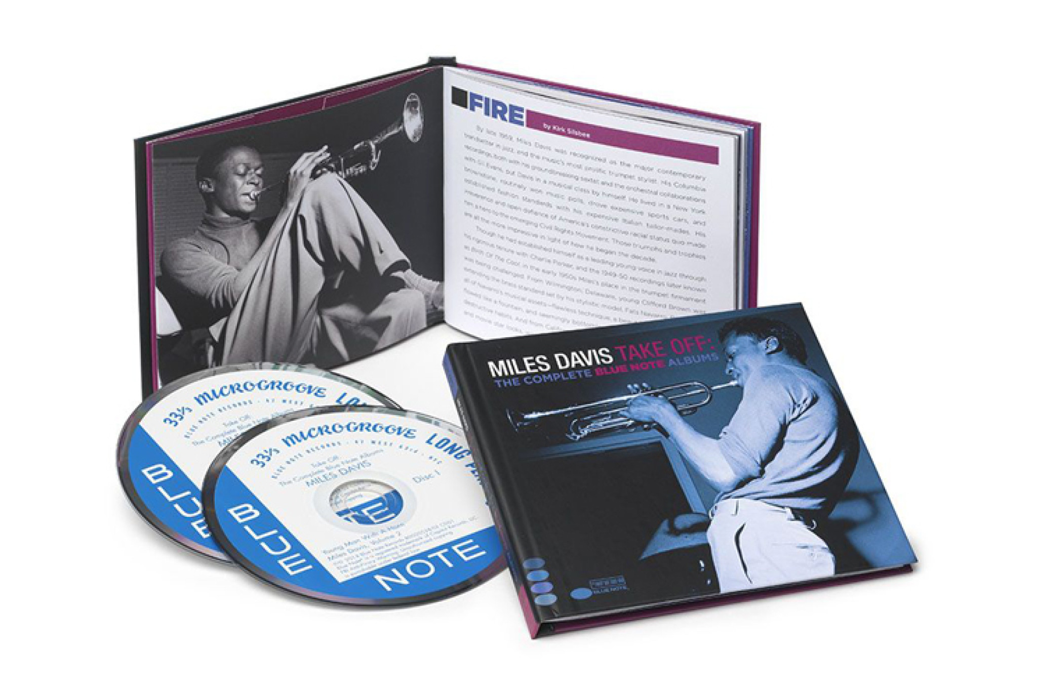 Miles Davis - "Take Off" Packshot