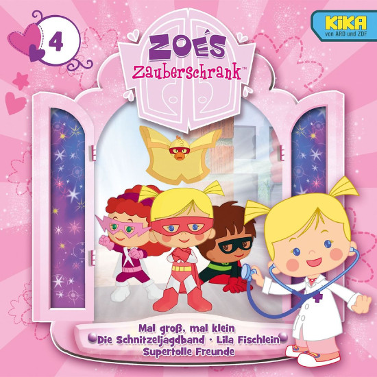 04: Mal groß, mal klein / Die Schnitzeljagband / Lila Fischlein / Supertolle Freunde