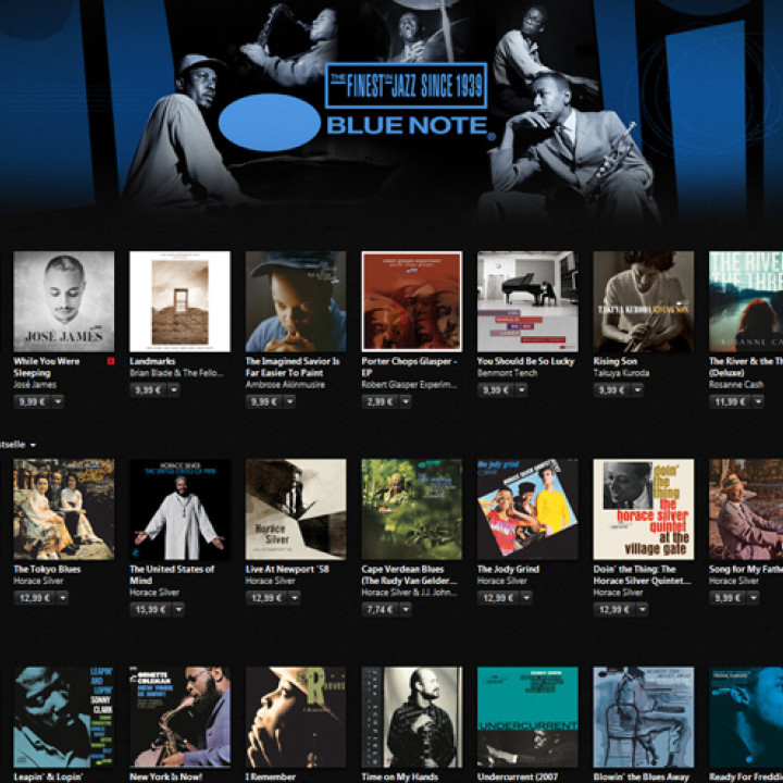 iTunes Blue Note Room