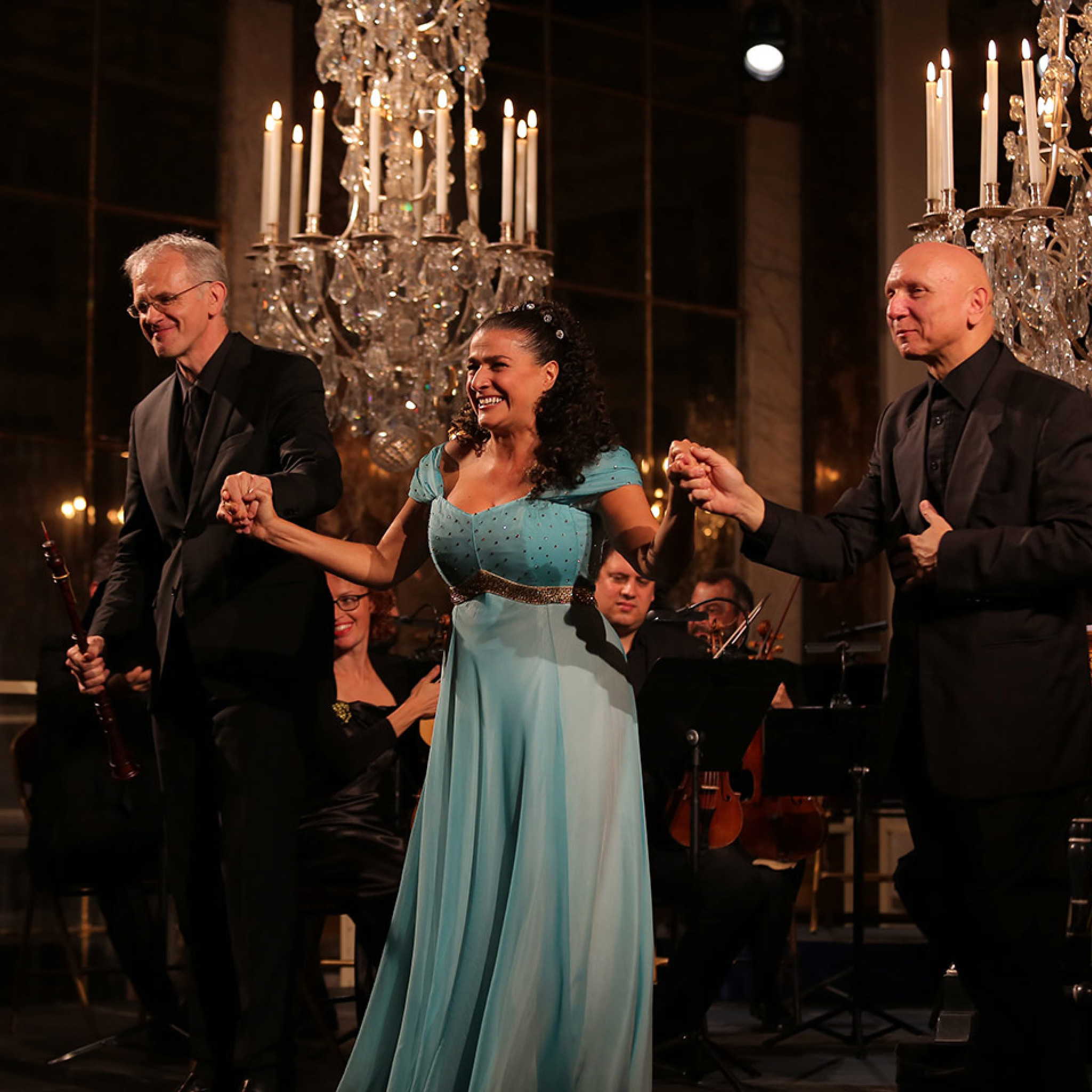 Cecilia Bartoli in Versailles für die Veröffentlichung von "St Petersburg"