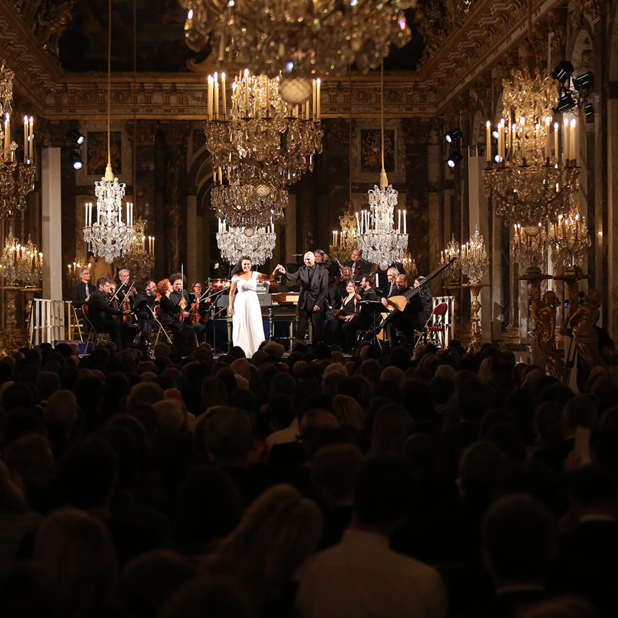 Cecilia Bartoli in Versailles für die Veröffentlichung von "St Petersburg"