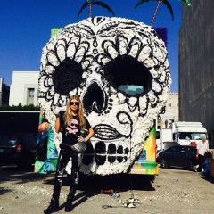 Fergie – Bilder Videoshooting "L.A.Love (la la) – 1