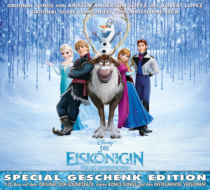 Die Eiskönigin (Frozen) – 3 CD Special Geschenk Edition (Limited Edition)