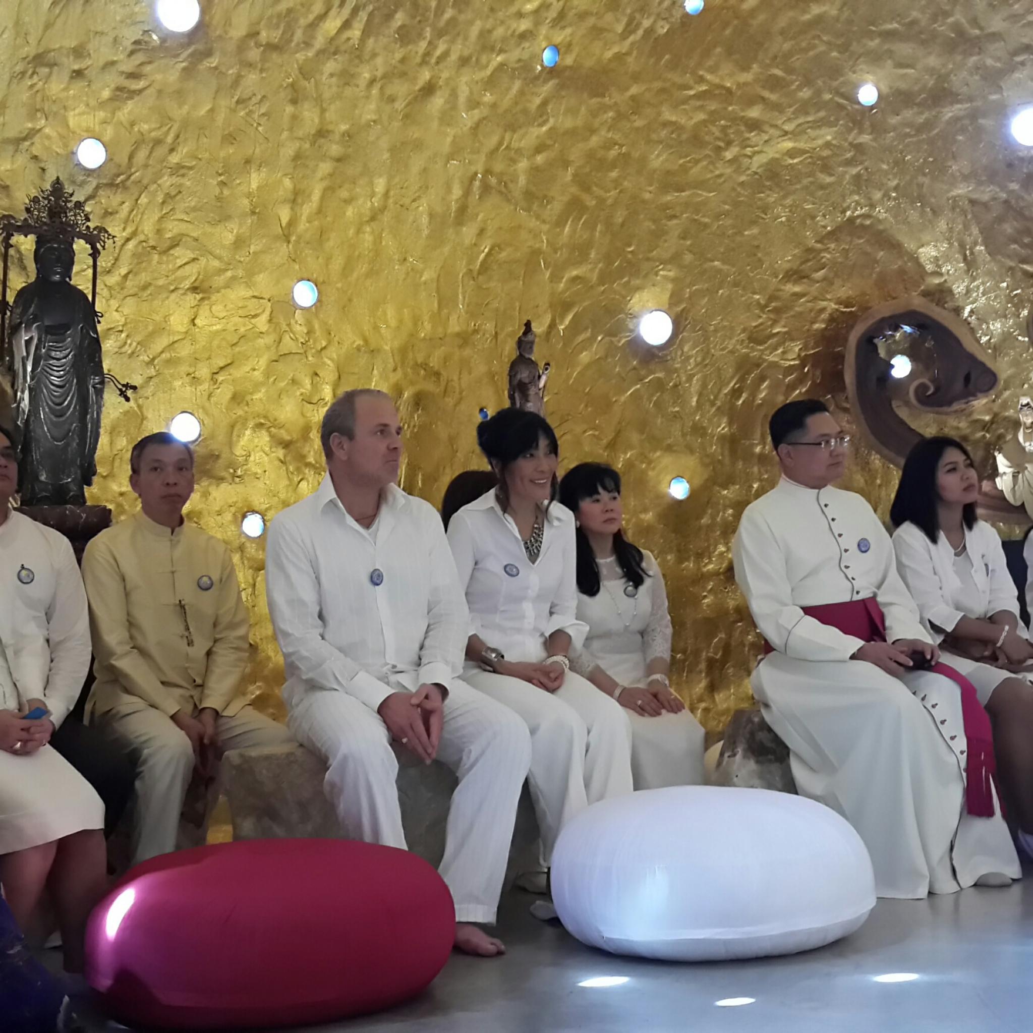 Award Verleihung im TARA Tempel
