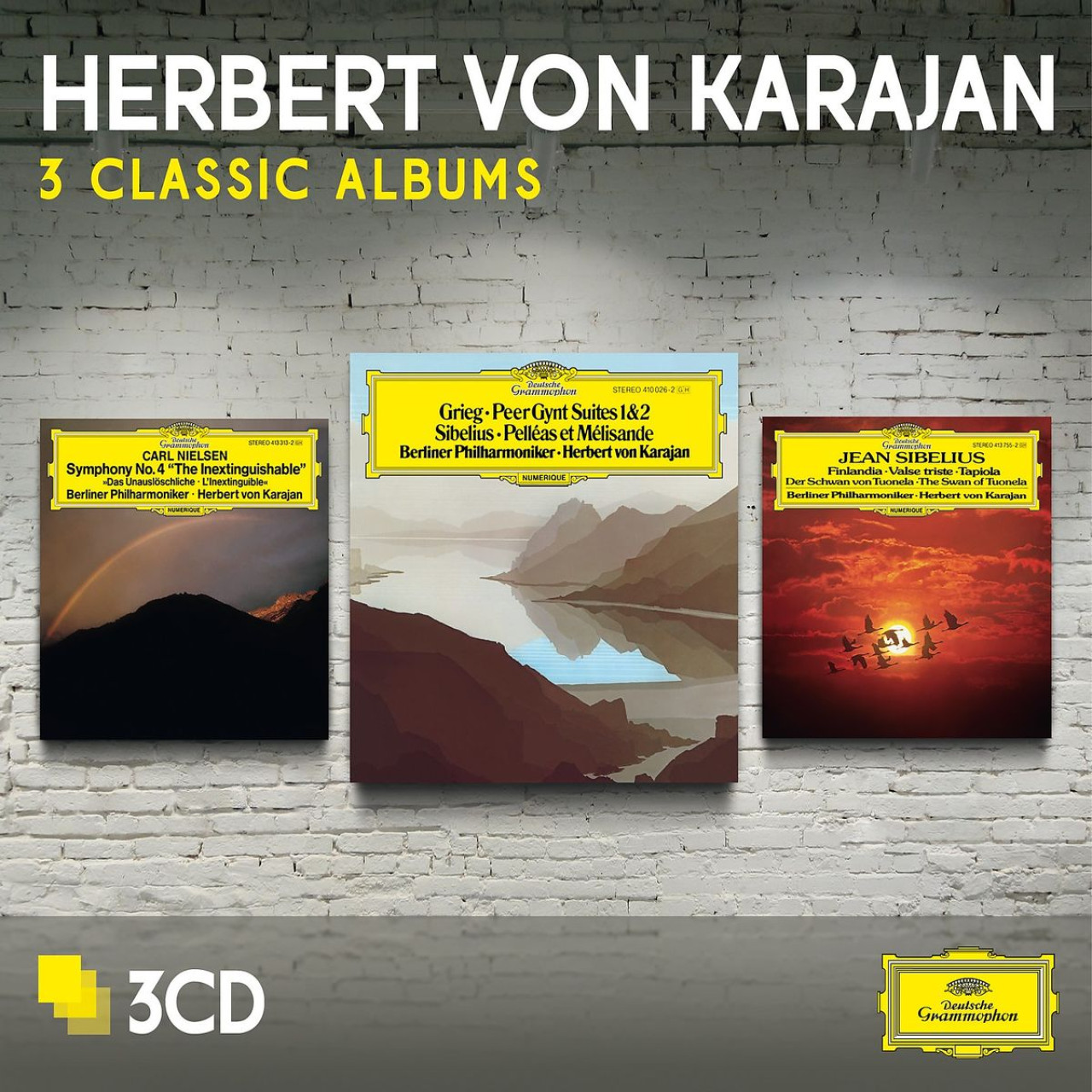 Sibelius/Grieg/Nielsen［CD］ Cd Jean Sibelius - Edvard Grieg - Niels Gade | MercadoLivre