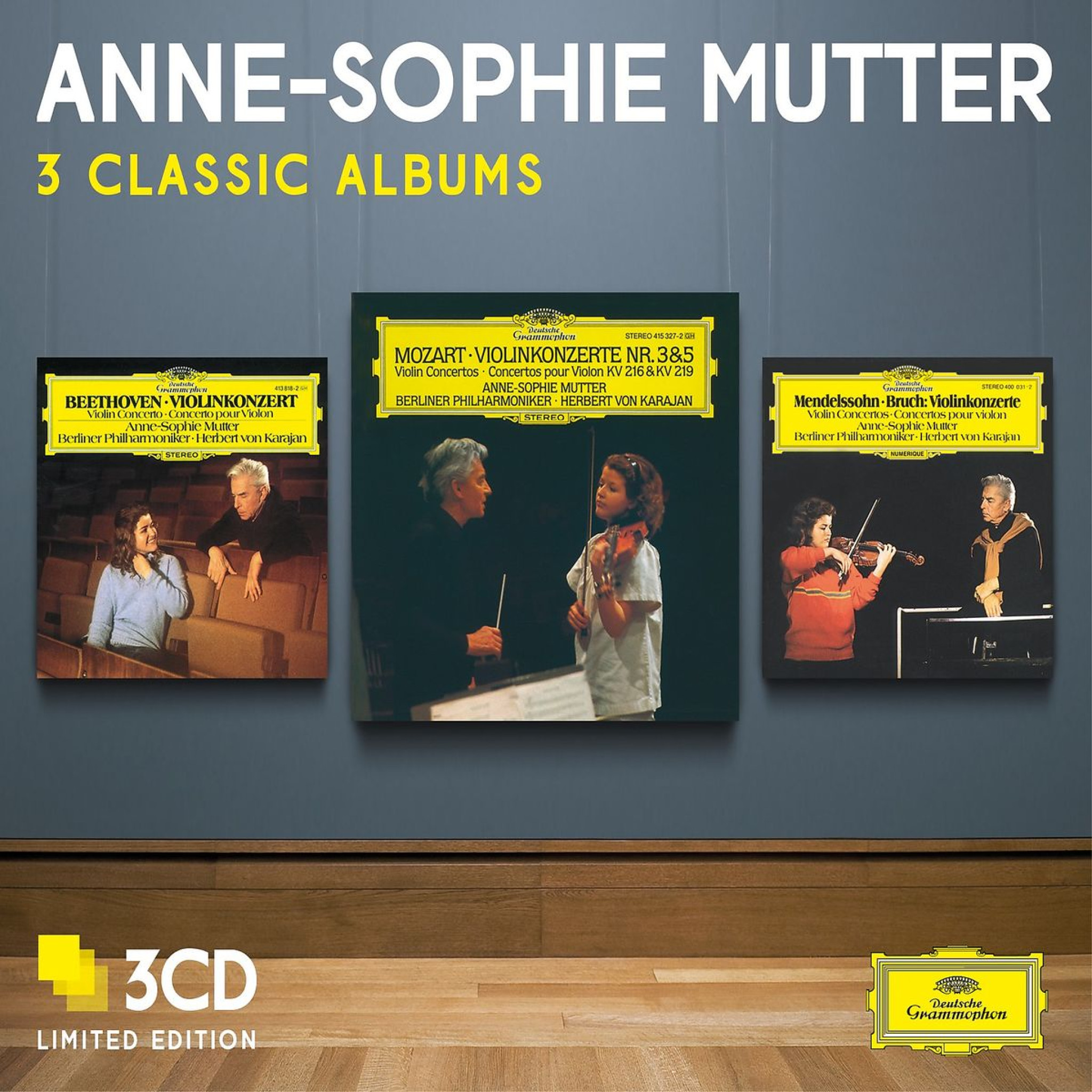 Anne-Sophie Mutter - Three Classic Albums