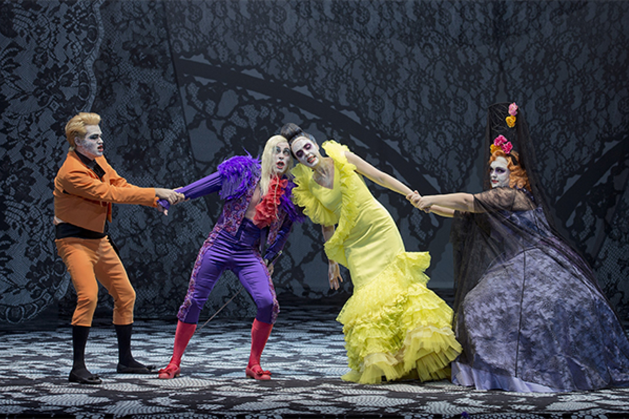 Don Giovanni in der Inszenierung von Herbert Fritsch