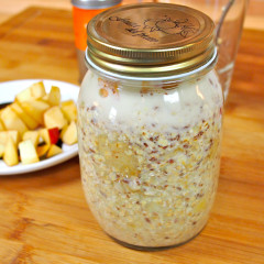 Overnight Oatmeal für maximale Energie