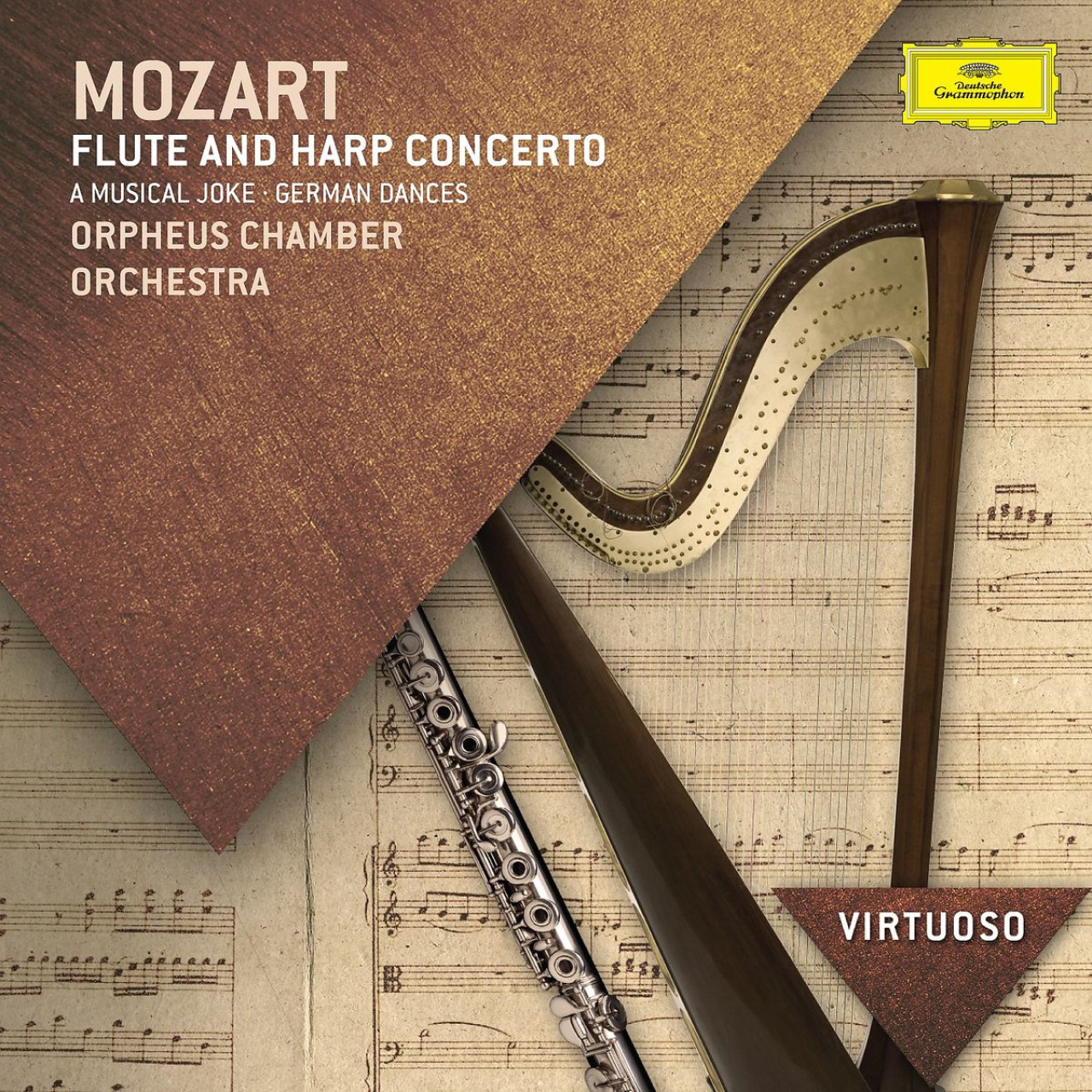 MOZART Flute and Harp Concerto / Orpheus Chamber | Deutsche
