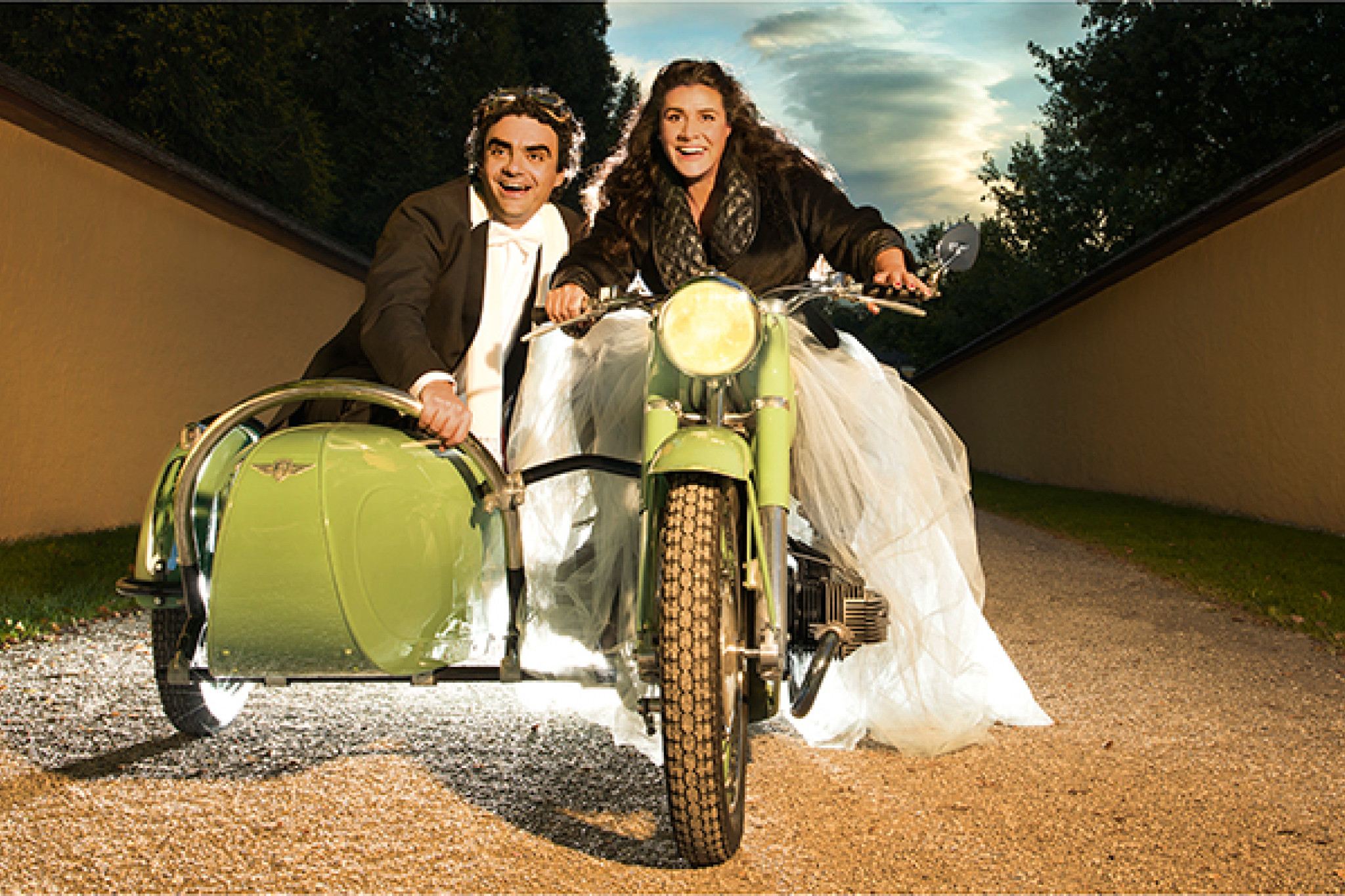 Rolando Villazòn und Cecilia Bartoli