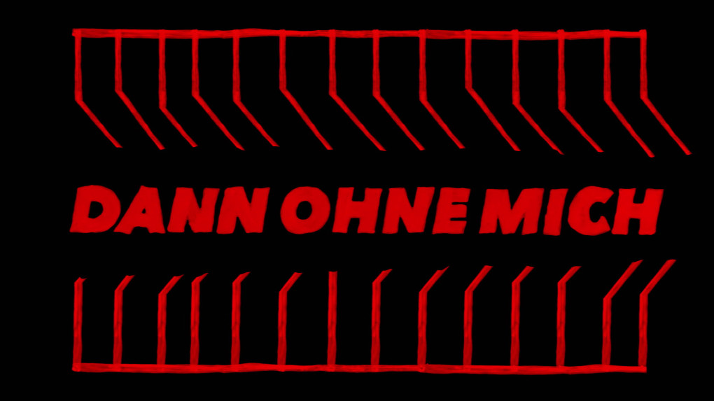 Dann ohne mich (Lyric Video)