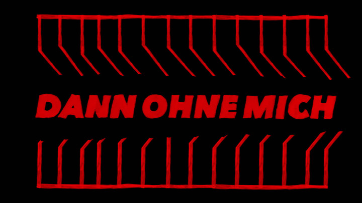 Dann ohne mich (Lyric Video)