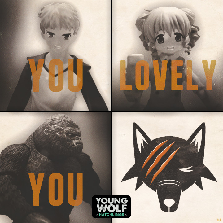 Young Wolf Hatchlings-You Lovely You-2015