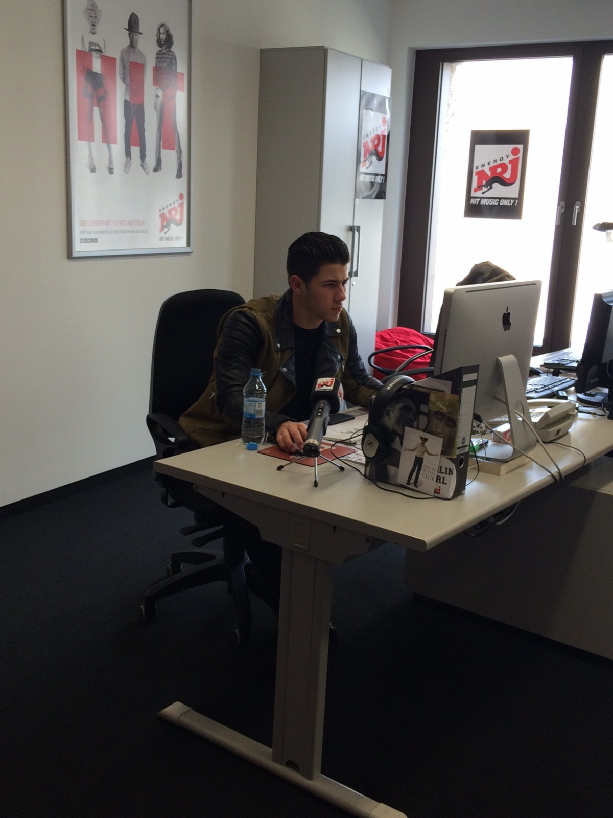 Nick Jonas beim Twitter Takeover NRJ 20150407