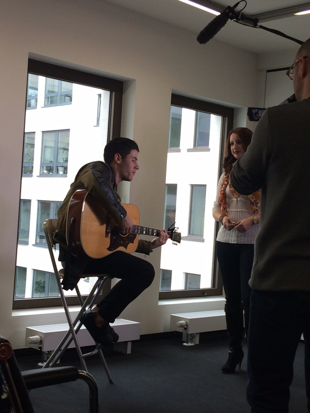 Nick Jonas Performance für RTL Foto 2 20150407