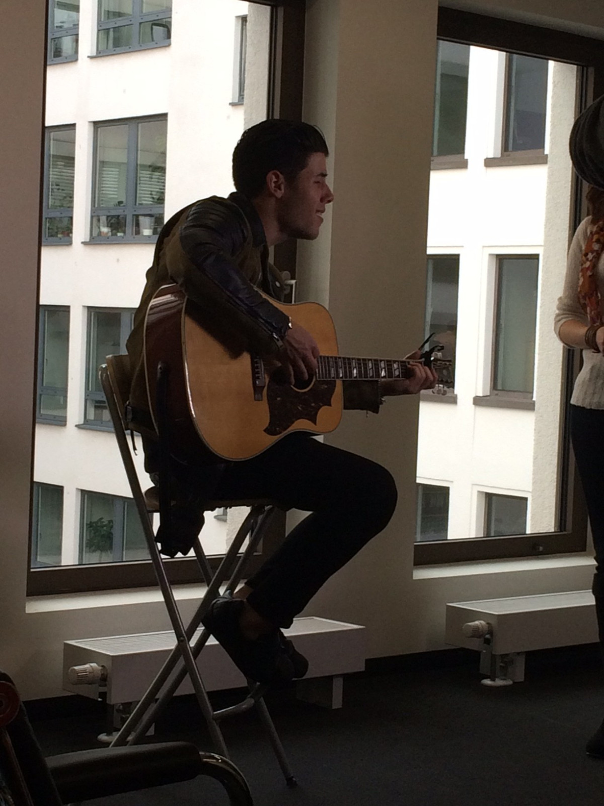 Nick Jonas Performance für RTL 20150407