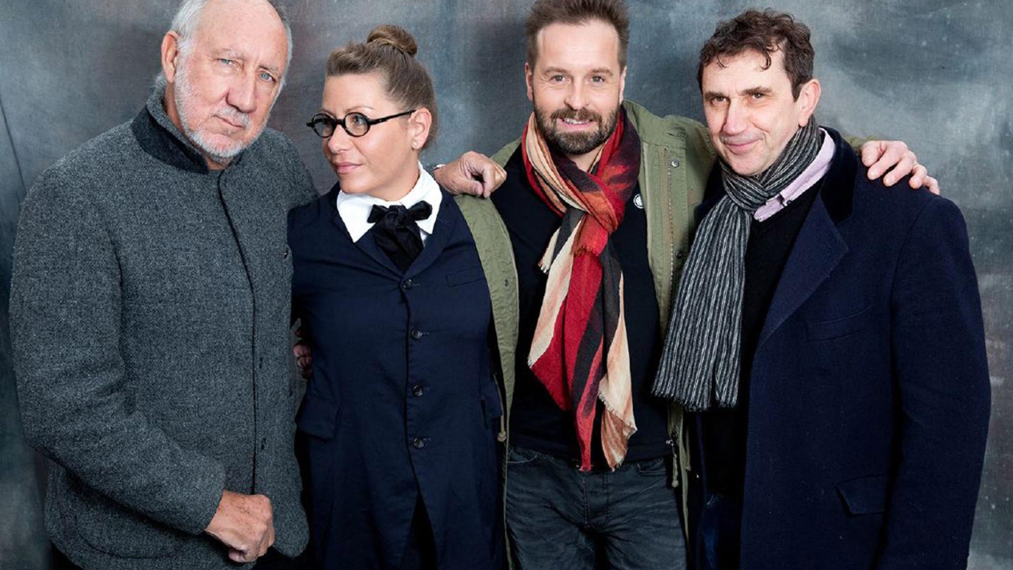 Von links: Pete Townshend, Rachel Fuller, Alfie Boe, Phil Daniels
