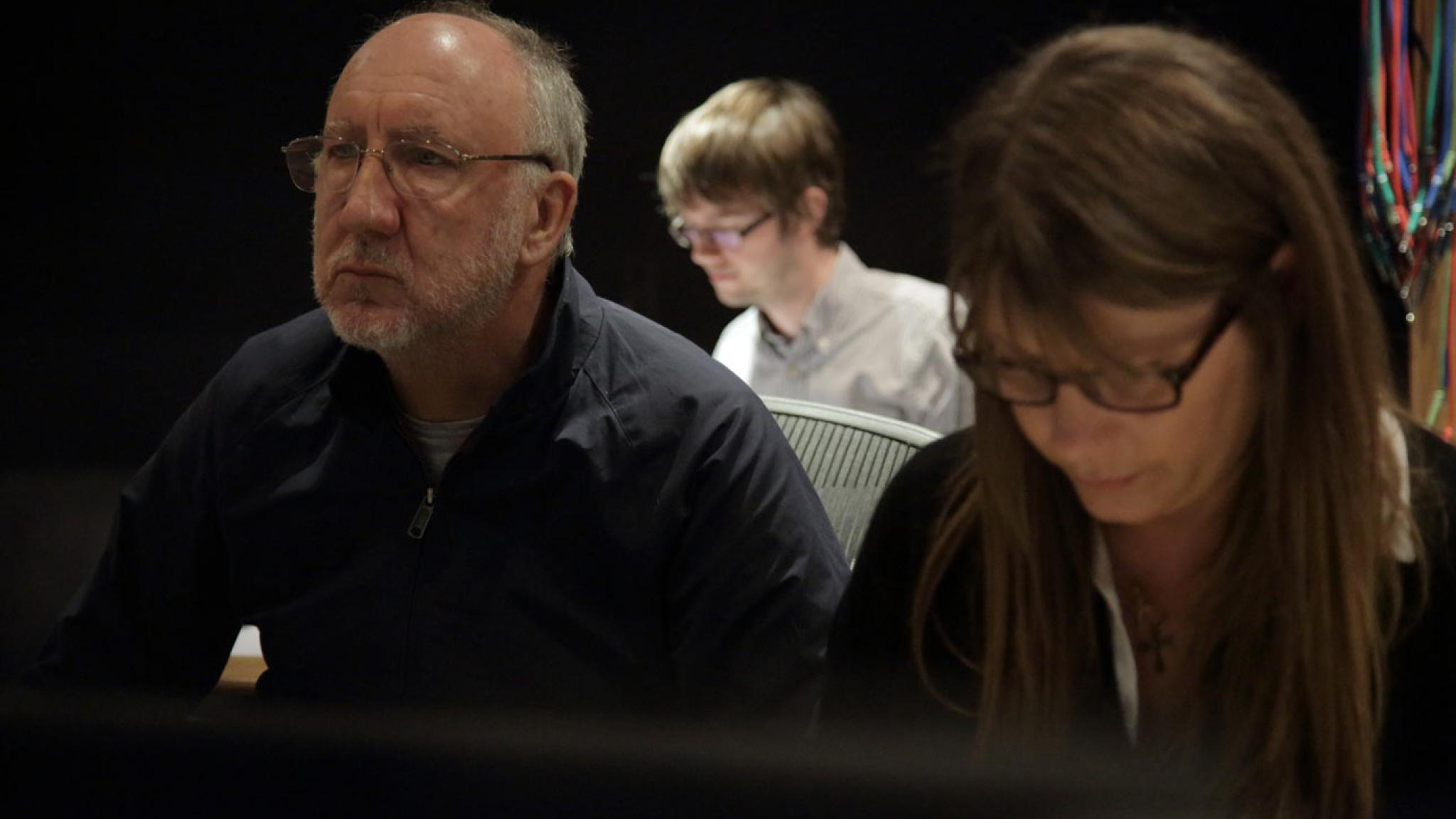 Von links: Pete Townshend, Rachel Fuller