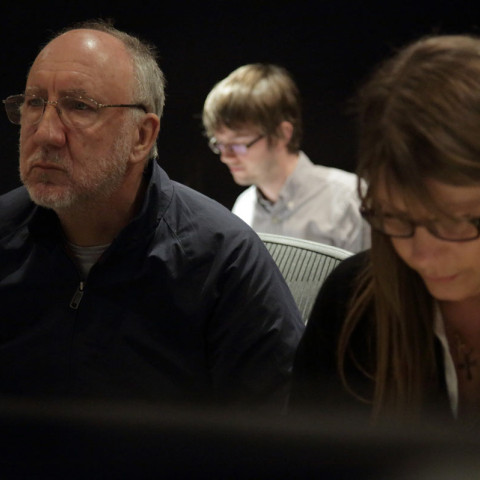 Von links: Pete Townshend, Rachel Fuller