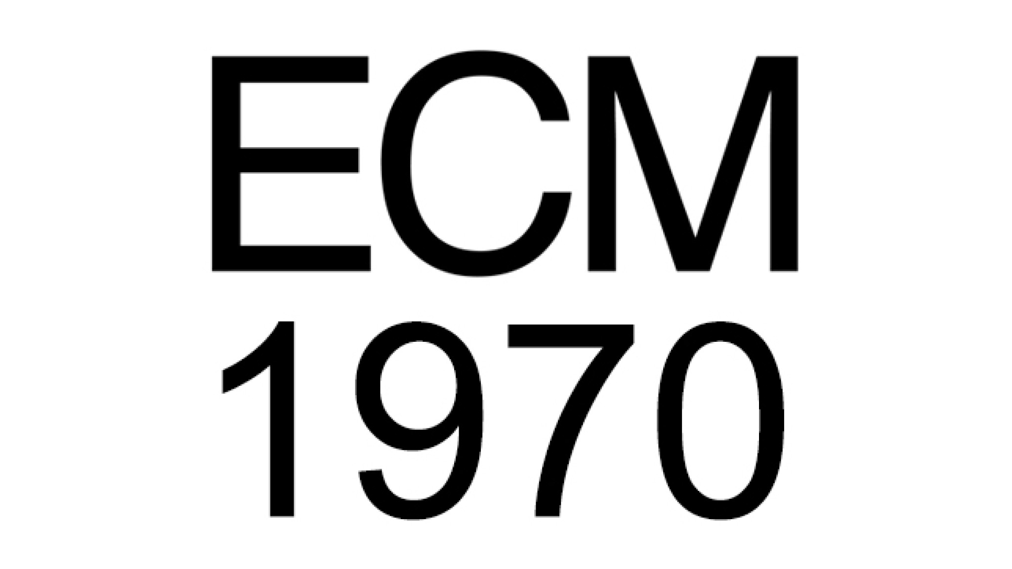 ECM Chronik: Das Jahr 1970