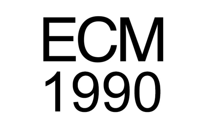 Das Label ECM im Jahr 1990
