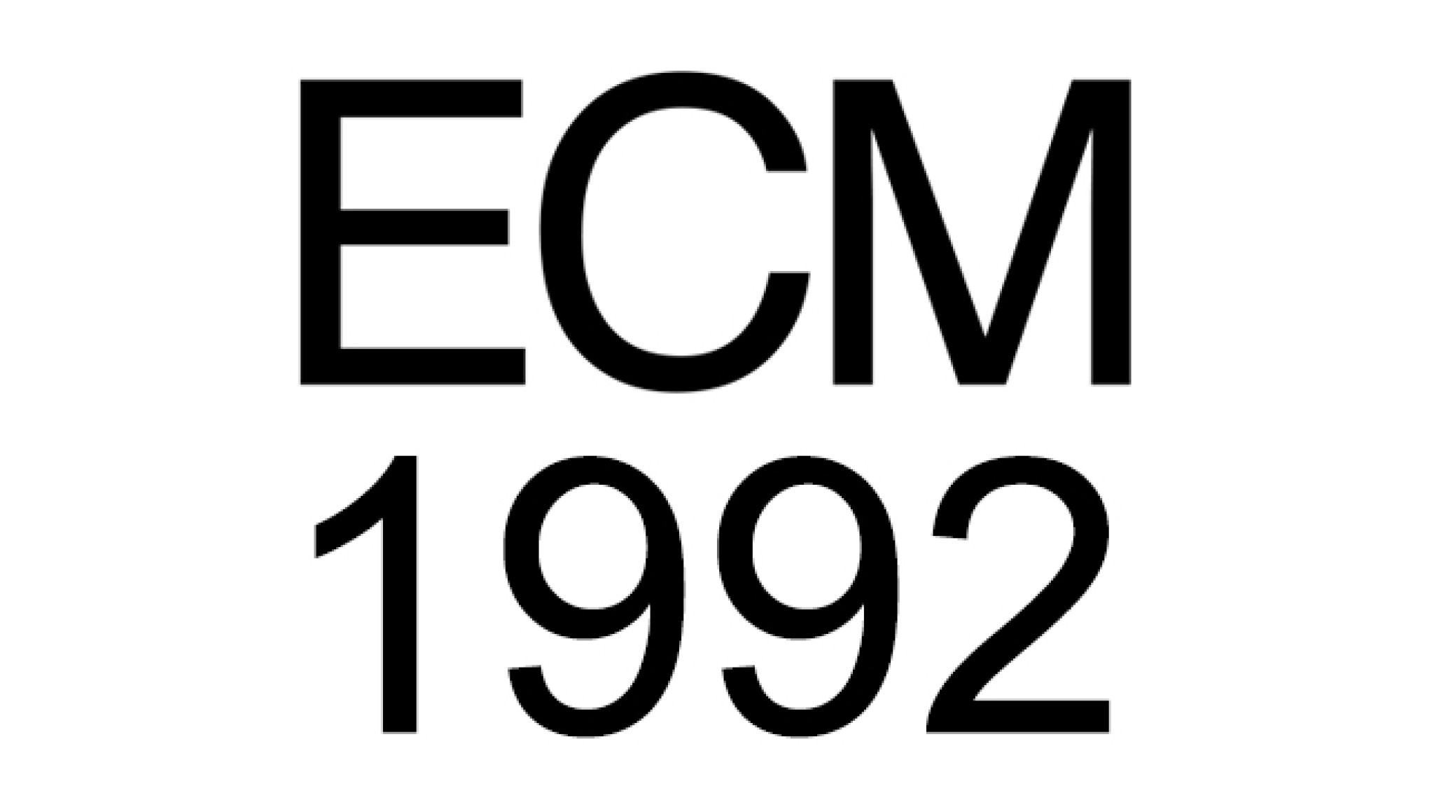Das ECM Jahr 1992