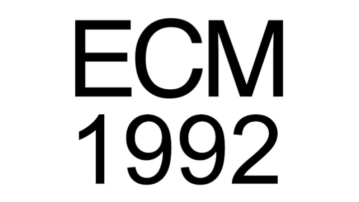 Das ECM Jahr 1992