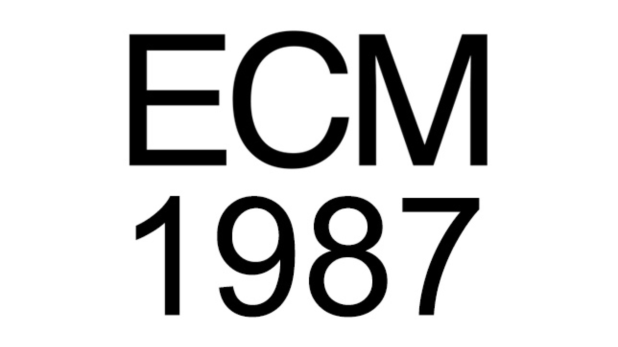 ECM 1987