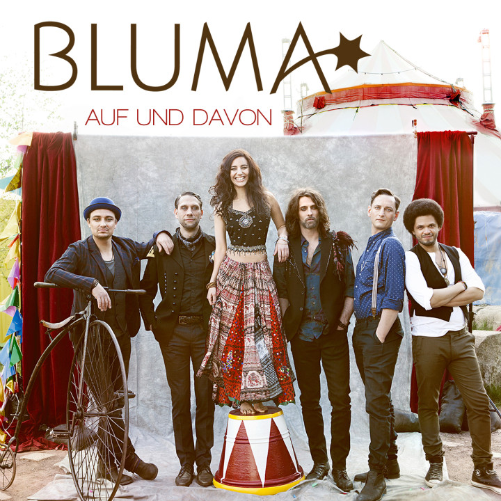 Bluma "Auf und davon" Single Cover