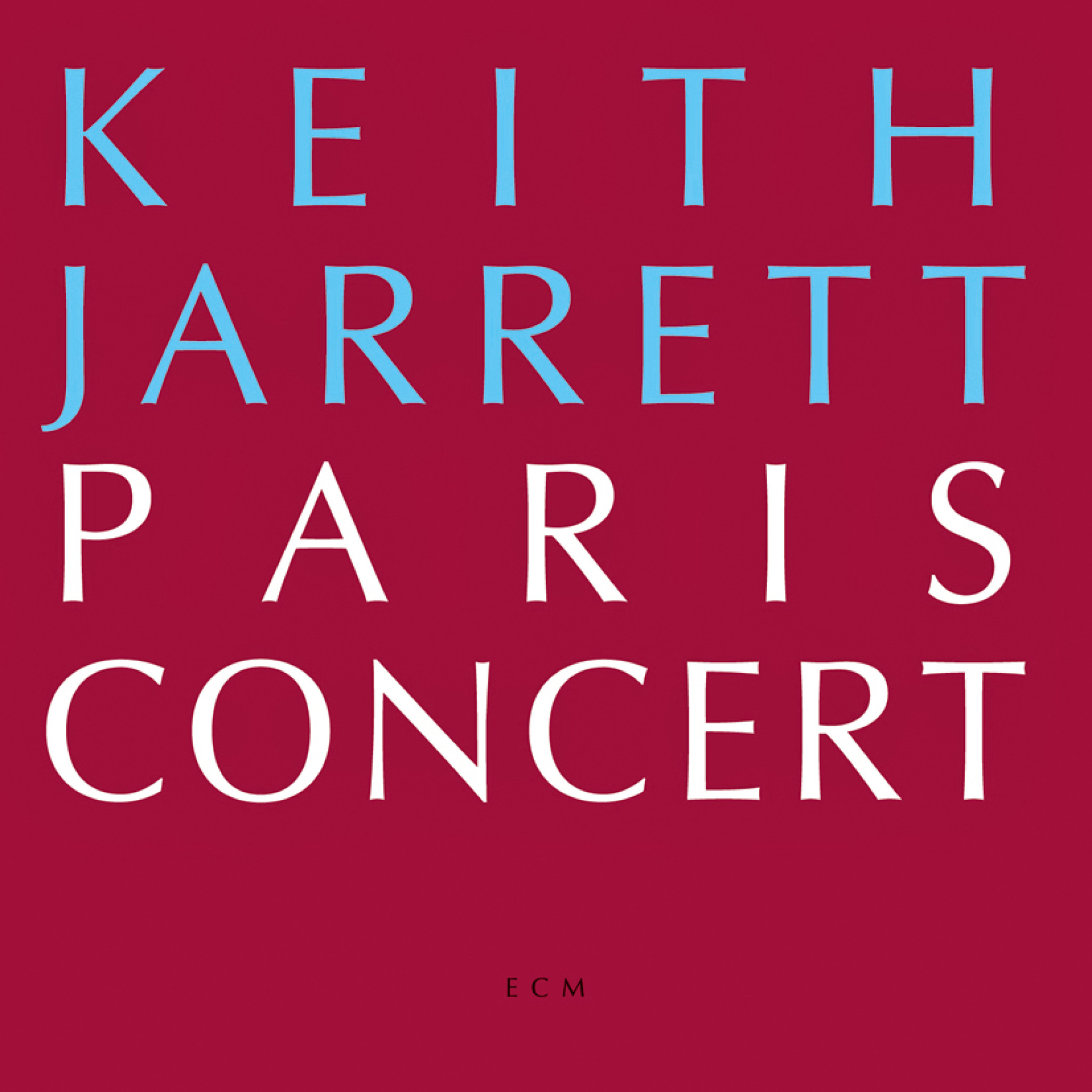 Paris Concert - Keith Jarrett: Piano - Recorded October 1988