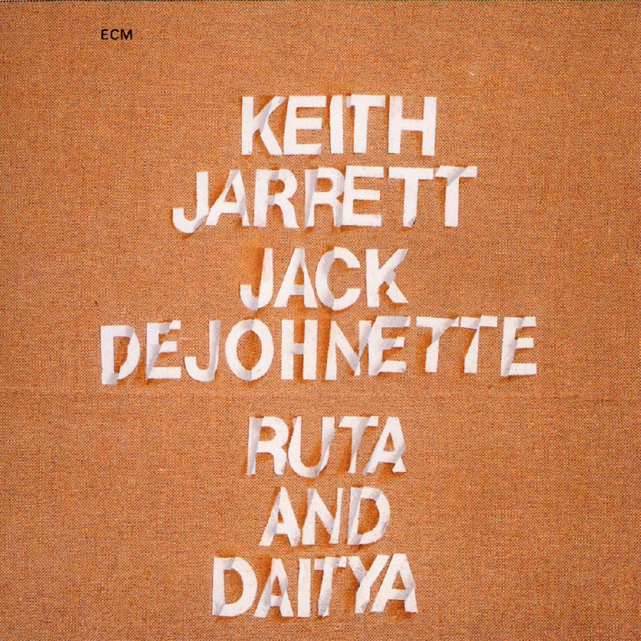 Ruta And Daitya - Keith Jarrett: Piano / Electric Piano / Organ / Flute,  Jack DeJohnette: Drums, Percussion - Recorded May 1971