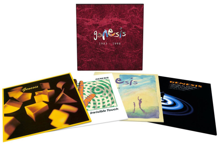 Genesis | News | 1983-1998 umfasst die letzten vier Studio-Alben 