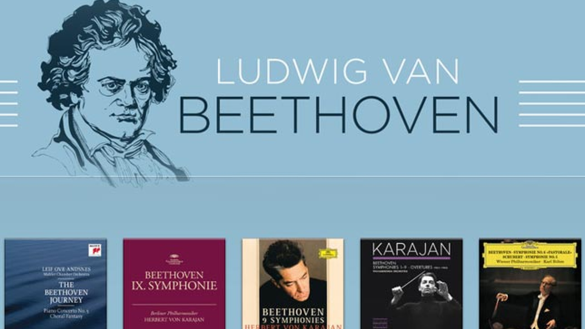 Beethoven bei iTunes
