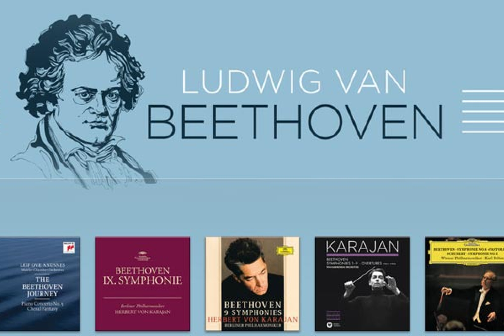 Beethoven bei iTunes