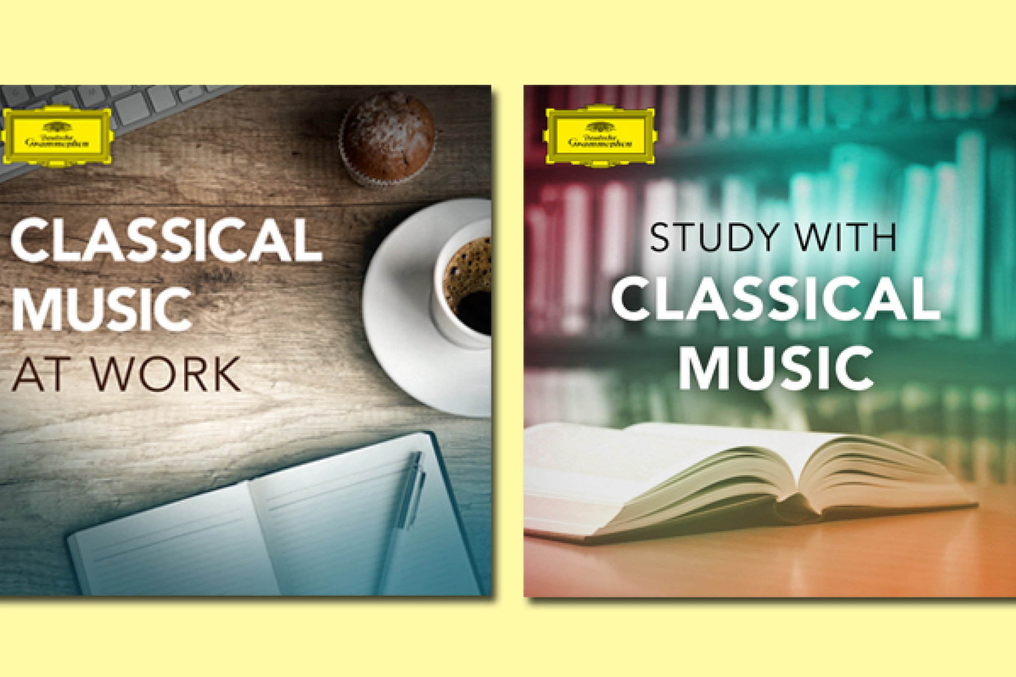 Deutsche Grammophon Spotify-Playlists mit klassischer Musik zum Arbeiten und Studieren