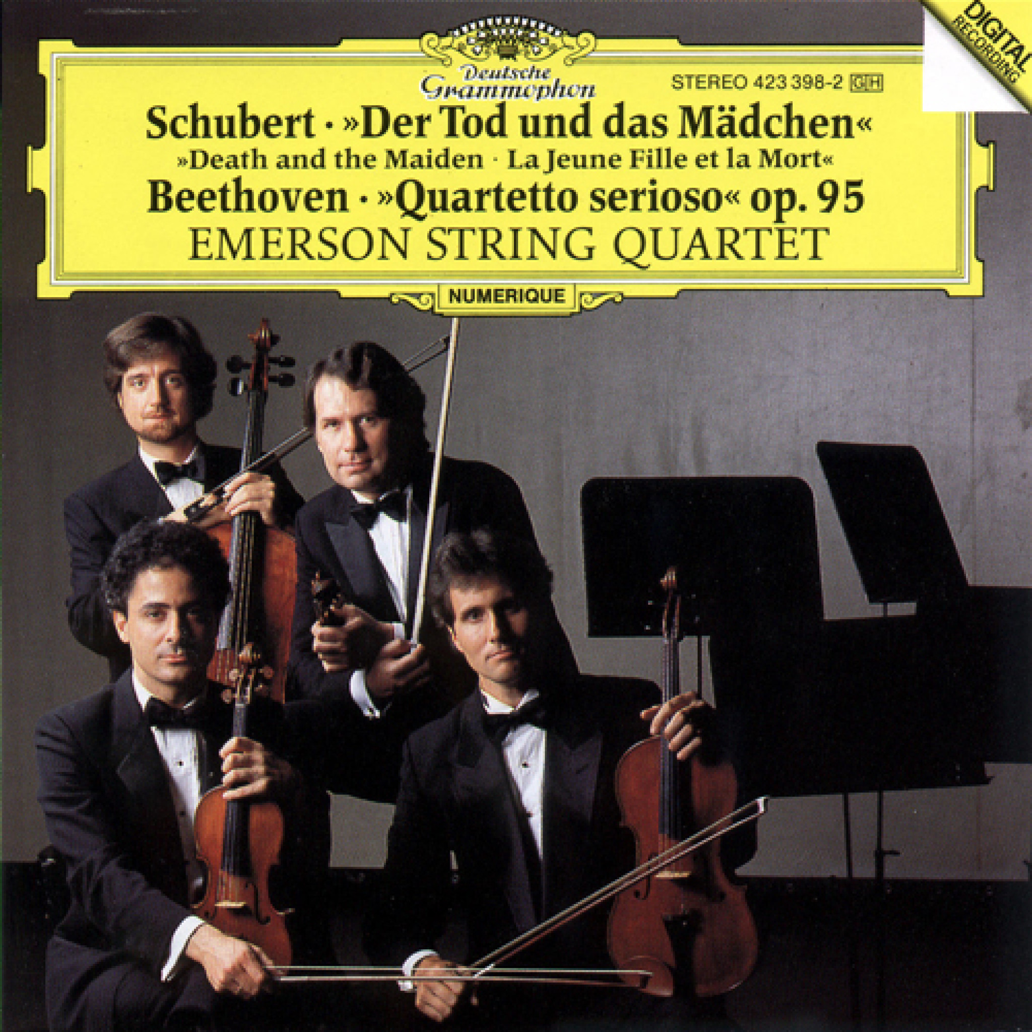 Schubert: "Death and the Maiden" / Beethoven: "Quartetto serioso"