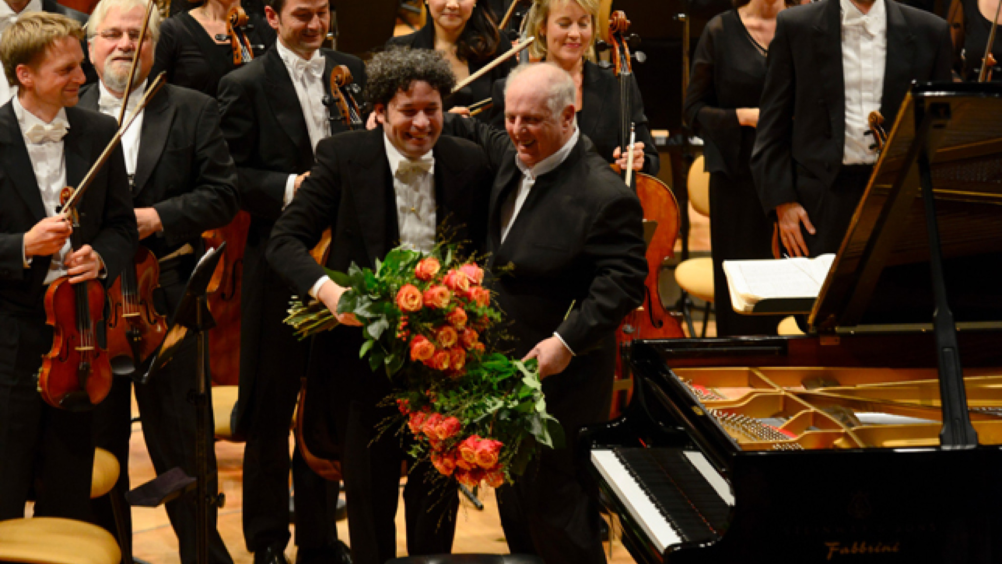 Gustavo Dudamel, Daniel Barenboim