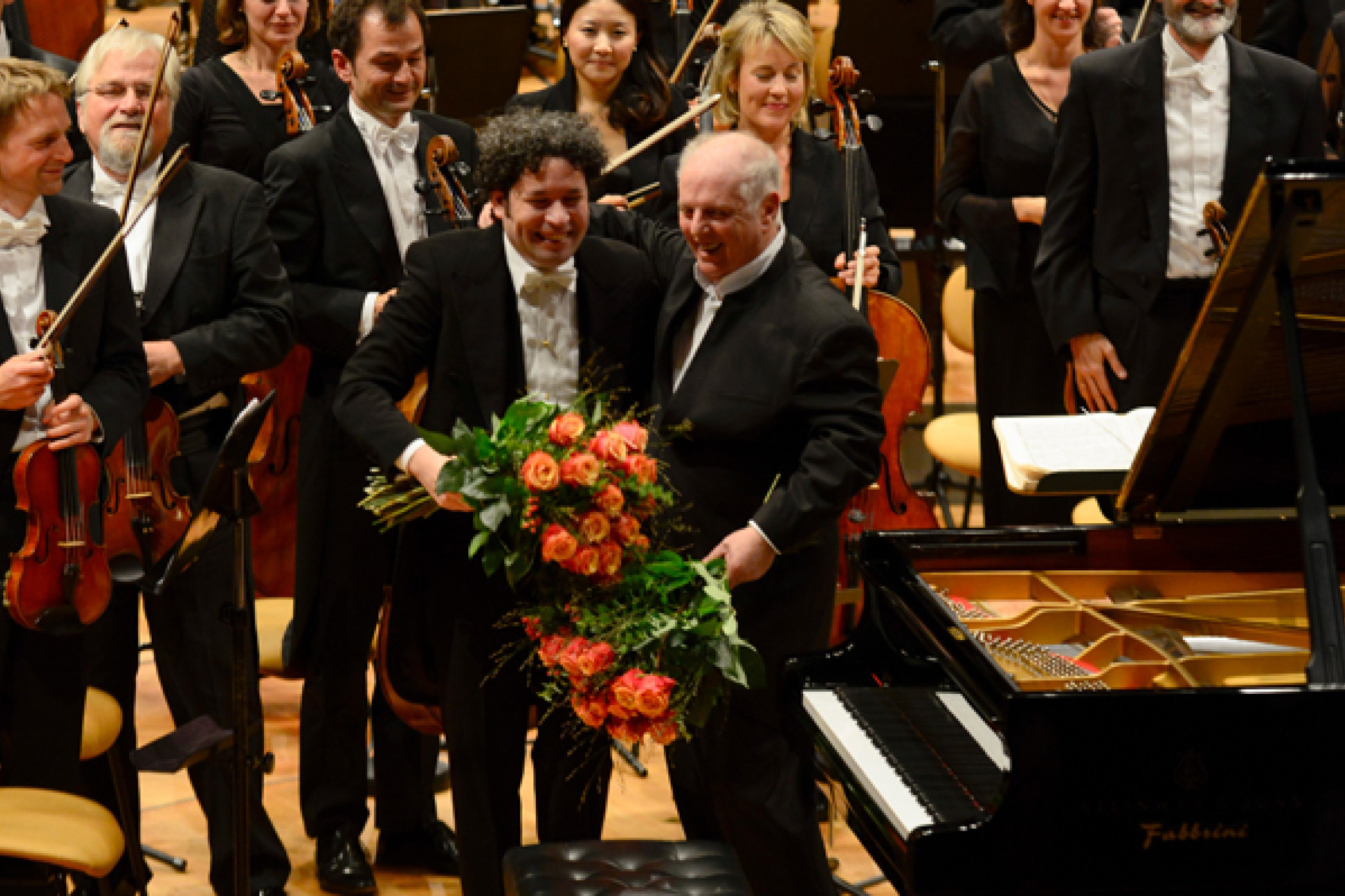 Gustavo Dudamel, Daniel Barenboim