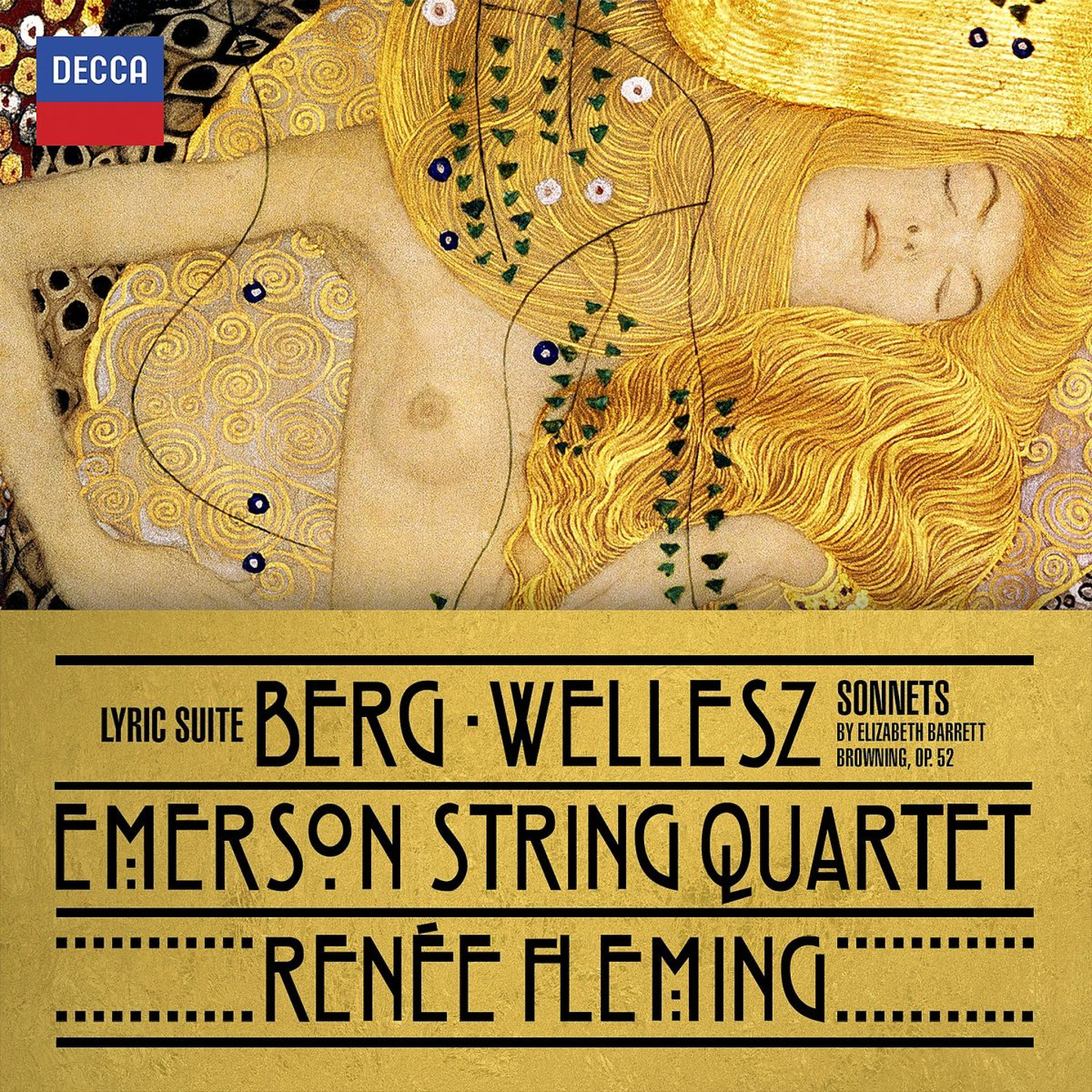 BERG,  WELLESZ Fleming, Emerson String Quartet