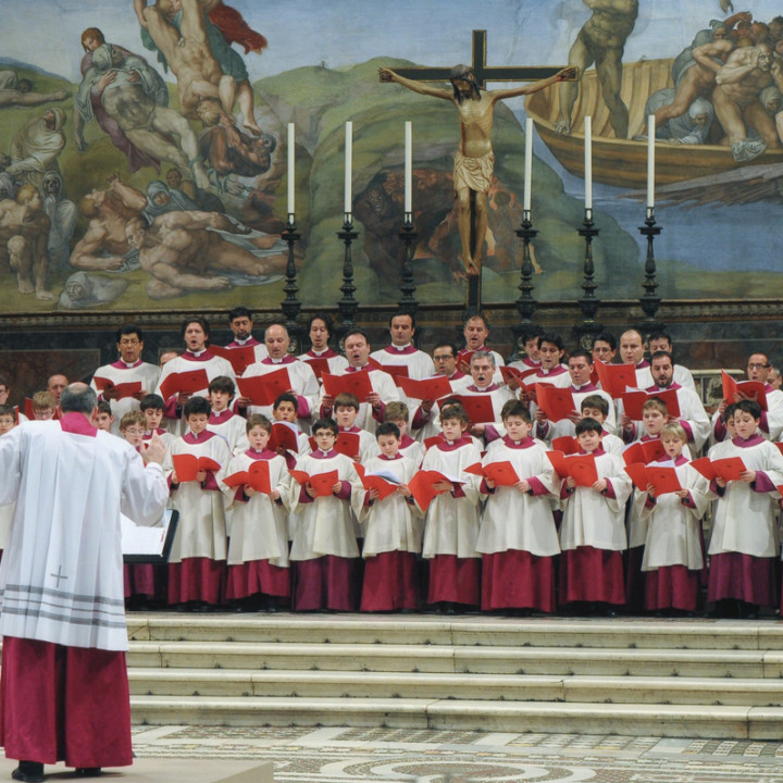 Chor der Sixtinischen Kapelle