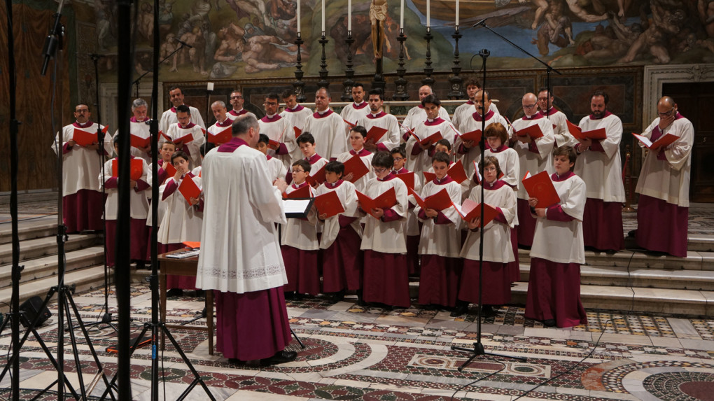Chor der Sixtinischen Kapelle, Massimo Palombella