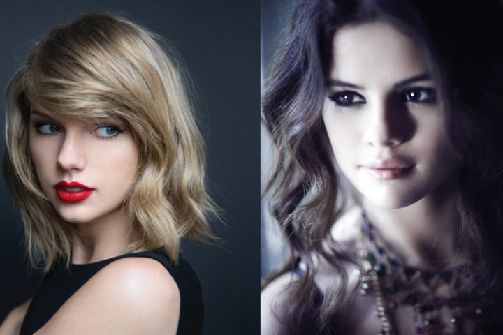 Taylor Swift - Selena Gomez Collage