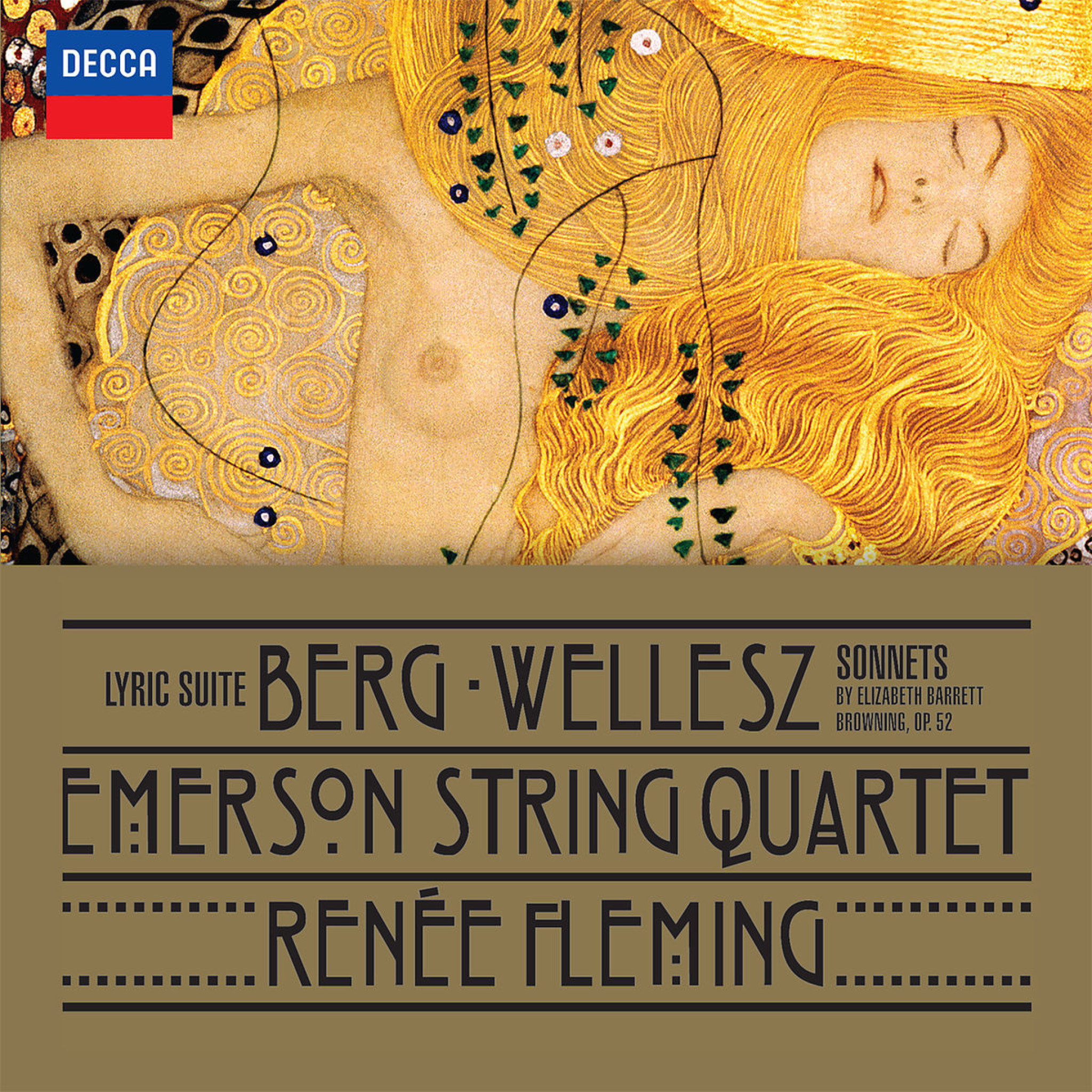 BERG,  WELLESZ Fleming, Emerson String Quartet