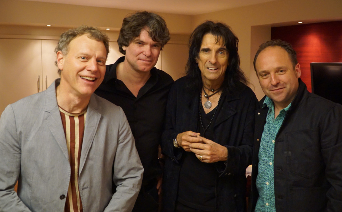 Doug Fitch, Frédéric Gumy, Alice Cooper, Edouard Getaz