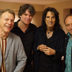 Doug Fitch, Frédéric Gumy, Alice Cooper, Edouard Getaz