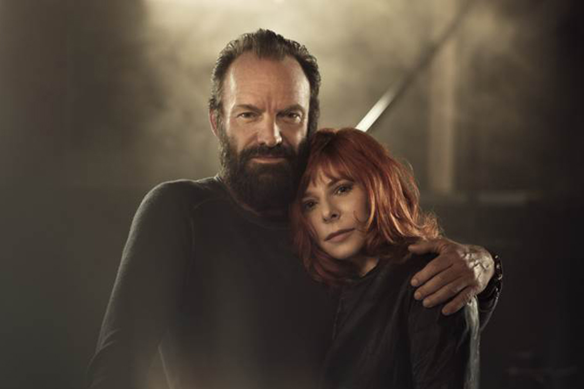 Sting und Mylene Farmer 2015