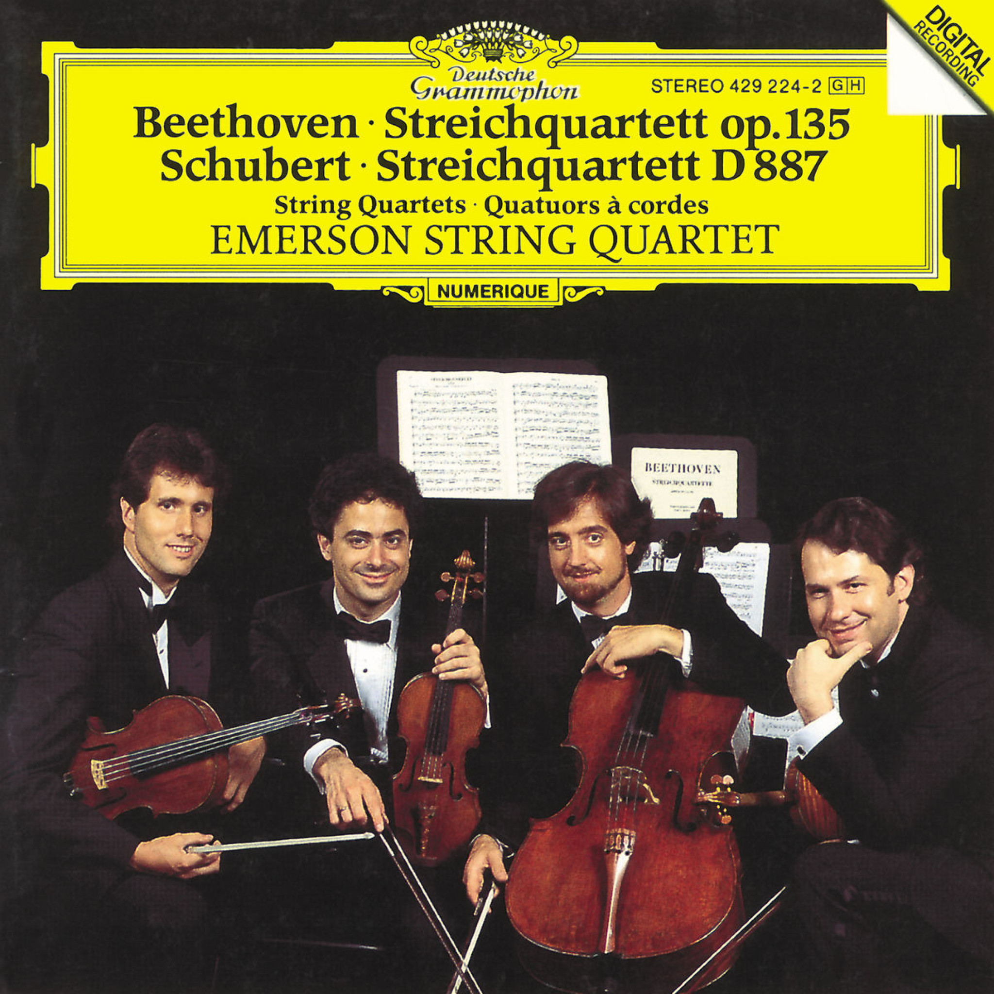 BEETHOVEN ,SCHUBERT String Quartets/Emerson String