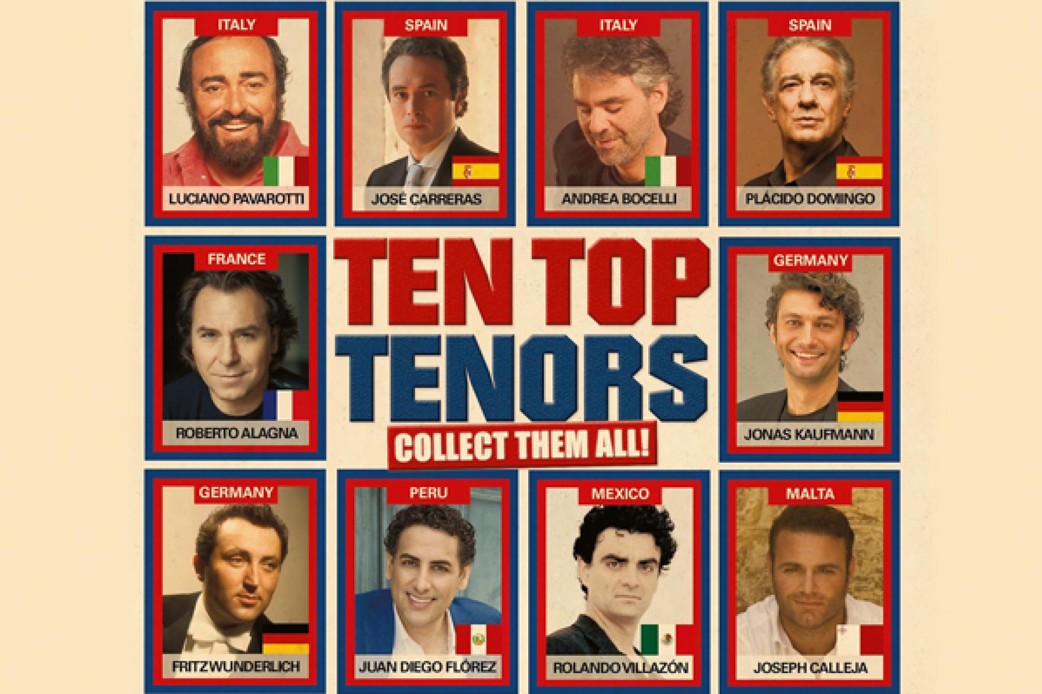 Ten Top Tenors