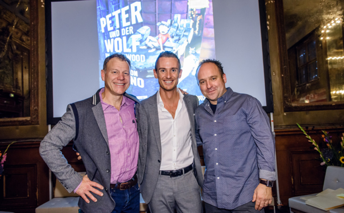 Doug Fitch, Alexander Shelley, Edouard Getaz